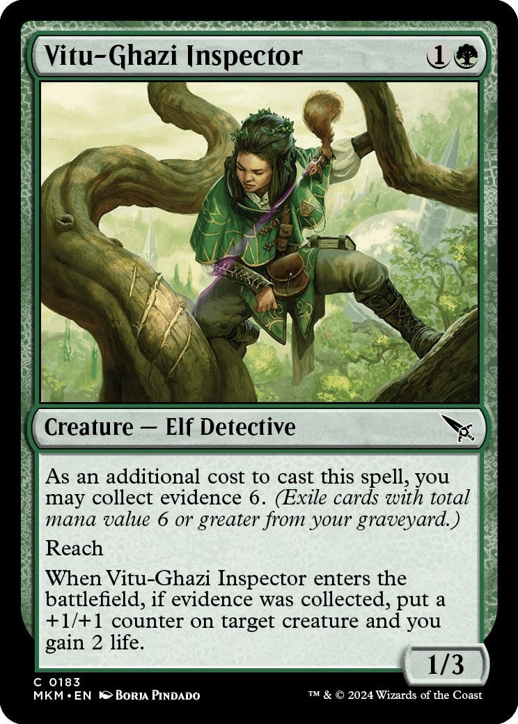 Image for Vitu-Ghazi Inspector (183) [Murders at Karlov Manor] - Magic: The Gathering