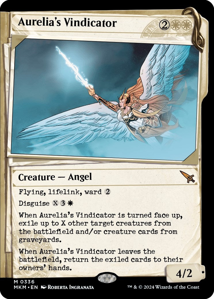 Image for Aurelia's Vindicator (Showcase) (336) [Murders at Karlov Manor] - Magic: The Gathering