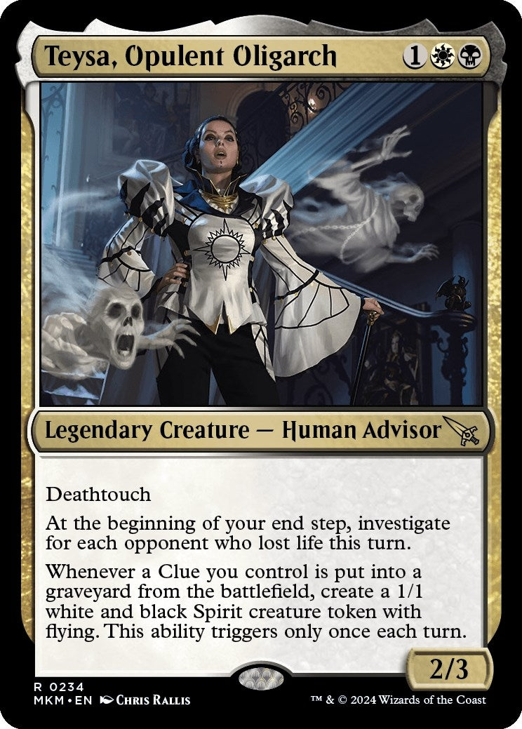 Image for Teysa, Opulent Oligarch (234) [Murders at Karlov Manor] - Magic: The Gathering
