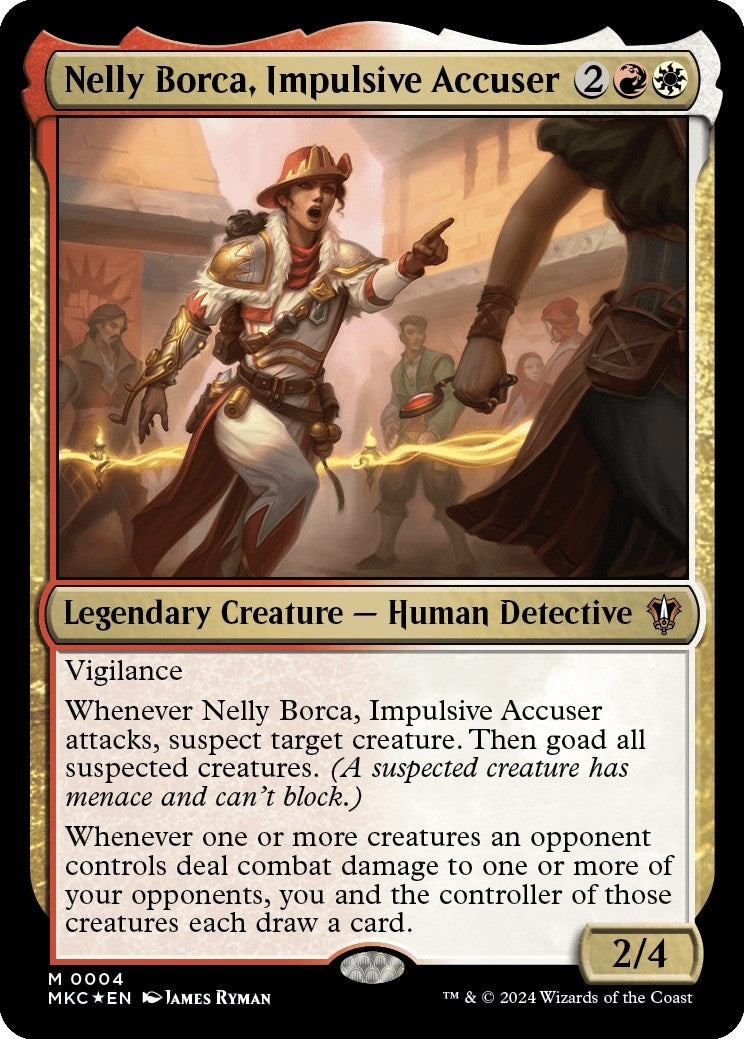 Image for Nelly Borca, Impulsive Accuser (4) [Murders at Karlov Manor] - Magic: The Gathering