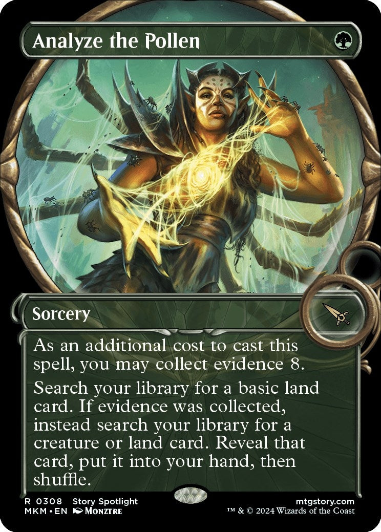 Image for Analyze the Pollen (Showcase) (308) [Murders at Karlov Manor] - Magic: The Gathering
