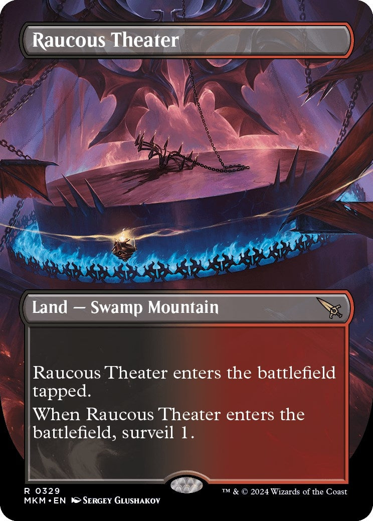 Image for Raucous Theater (Borderless) (329) [Murders at Karlov Manor] - Magic: The Gathering