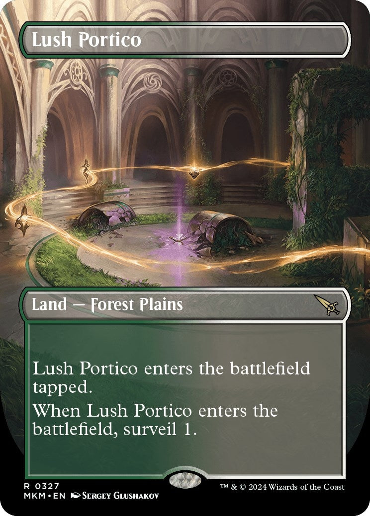 Image for Lush Portico (Borderless) (327) [Murders at Karlov Manor] - Magic: The Gathering