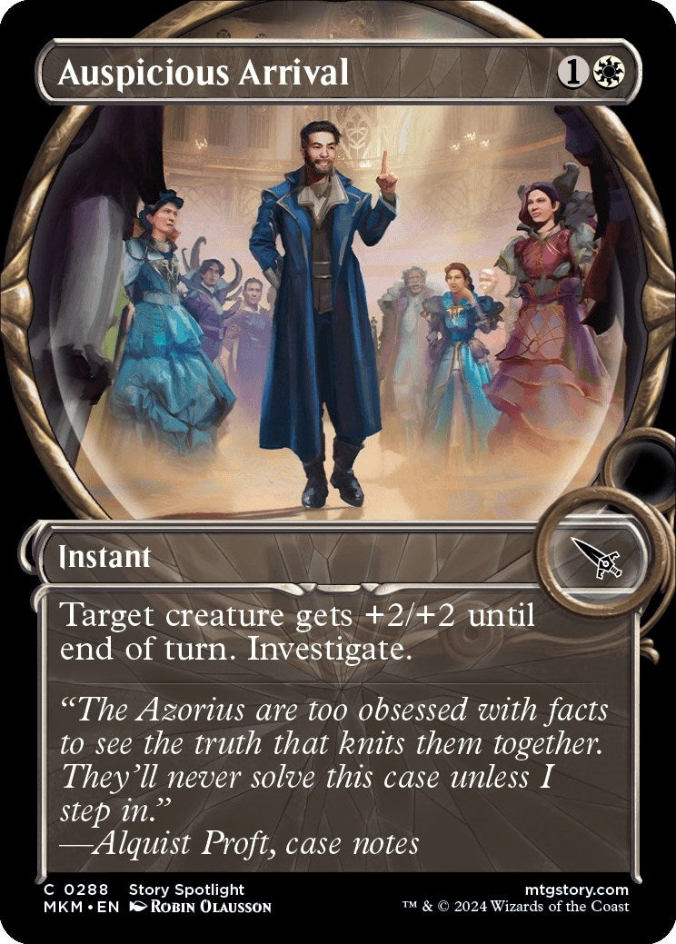 Image for Auspicious Arrival (Showcase) (288) [Murders at Karlov Manor] - Magic: The Gathering