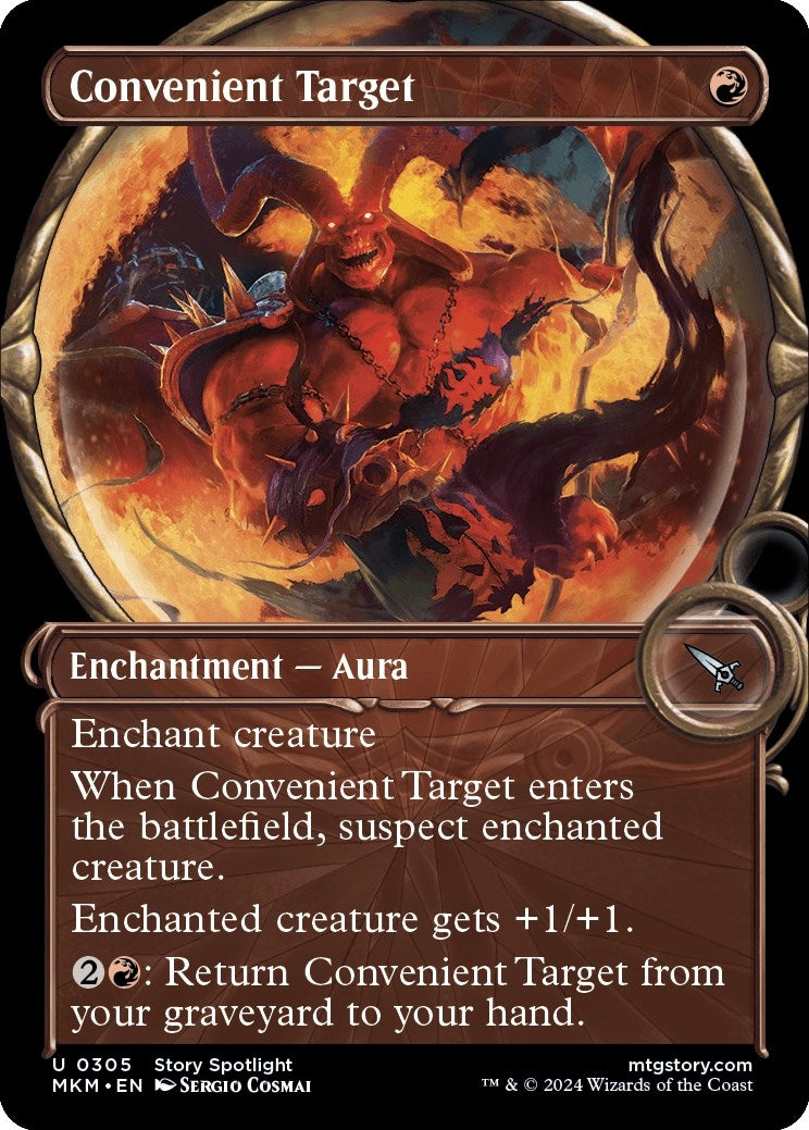 Image for Convenient Target (Showcase) (305) [Murders at Karlov Manor] - Magic: The Gathering
