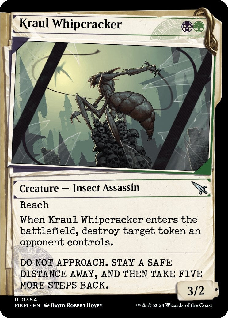 Image for Kraul Whipcracker (Showcase) (364) [Murders at Karlov Manor] - Magic: The Gathering