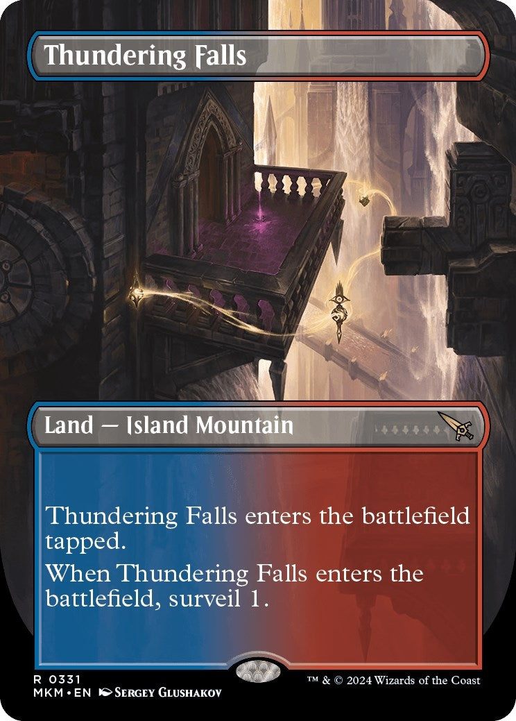 Image for Thundering Falls (Borderless) (331) [Murders at Karlov Manor] - Magic: The Gathering