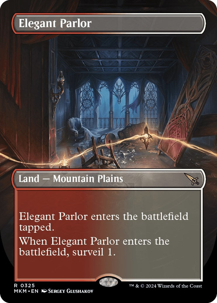 Image for Elegant Parlor (Borderless) (325) [Murders at Karlov Manor] - Magic: The Gathering