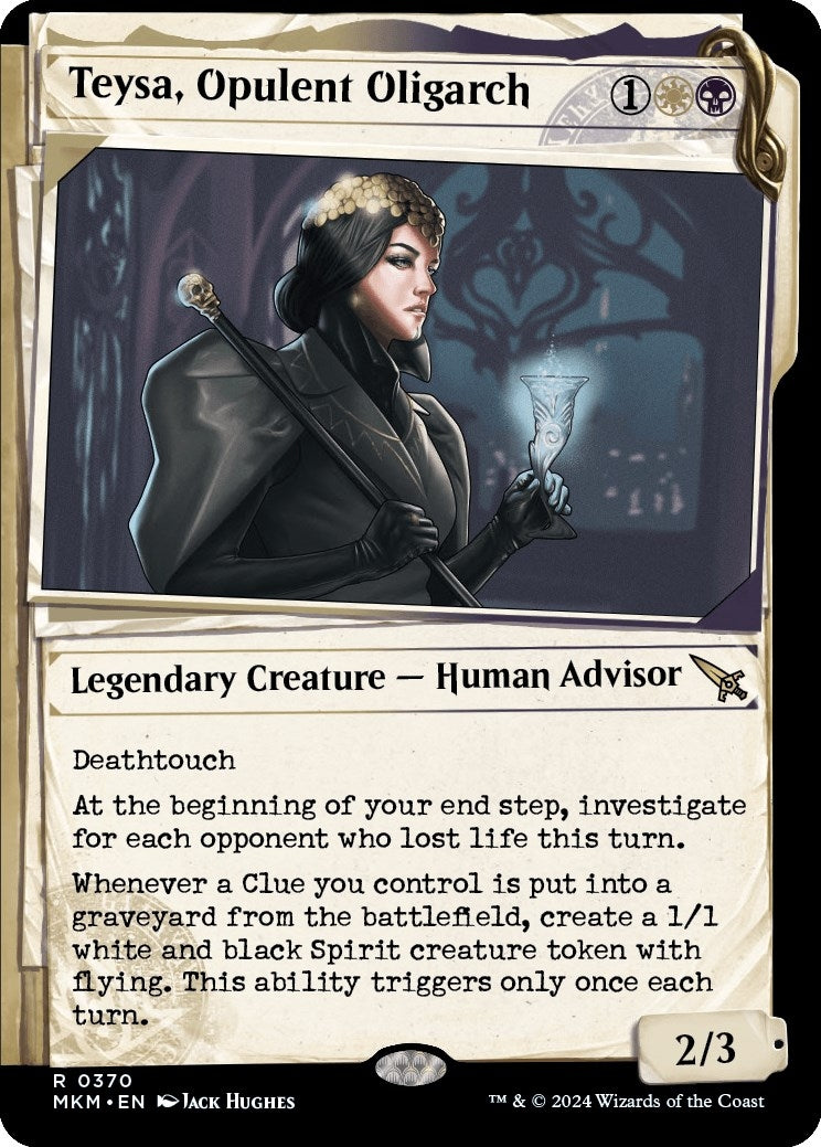 Image for Teysa, Opulent Oligarch (Showcase) (0370) (370) [Murders at Karlov Manor] - Magic: The Gathering
