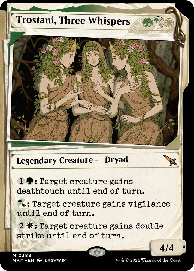 Image for Trostani, Three Whispers (Showcase) (Invisible Ink) (388) [Murders at Karlov Manor] - Magic: The Gathering