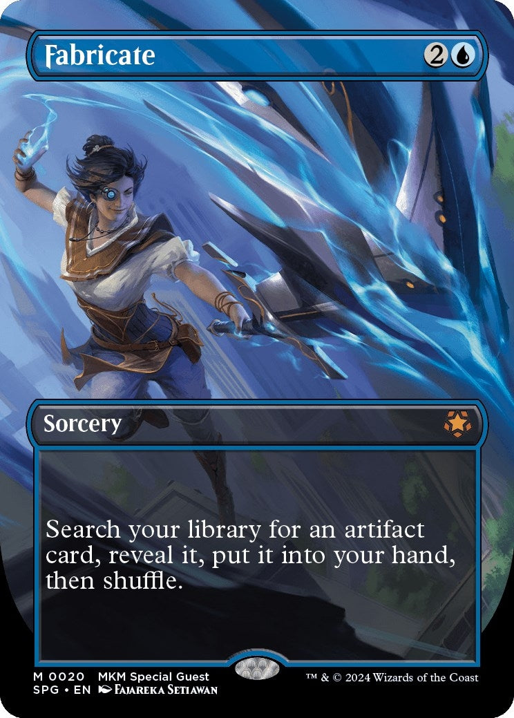 Image for Fabricate (Borderless) (20) [Special Guests] - Magic: The Gathering