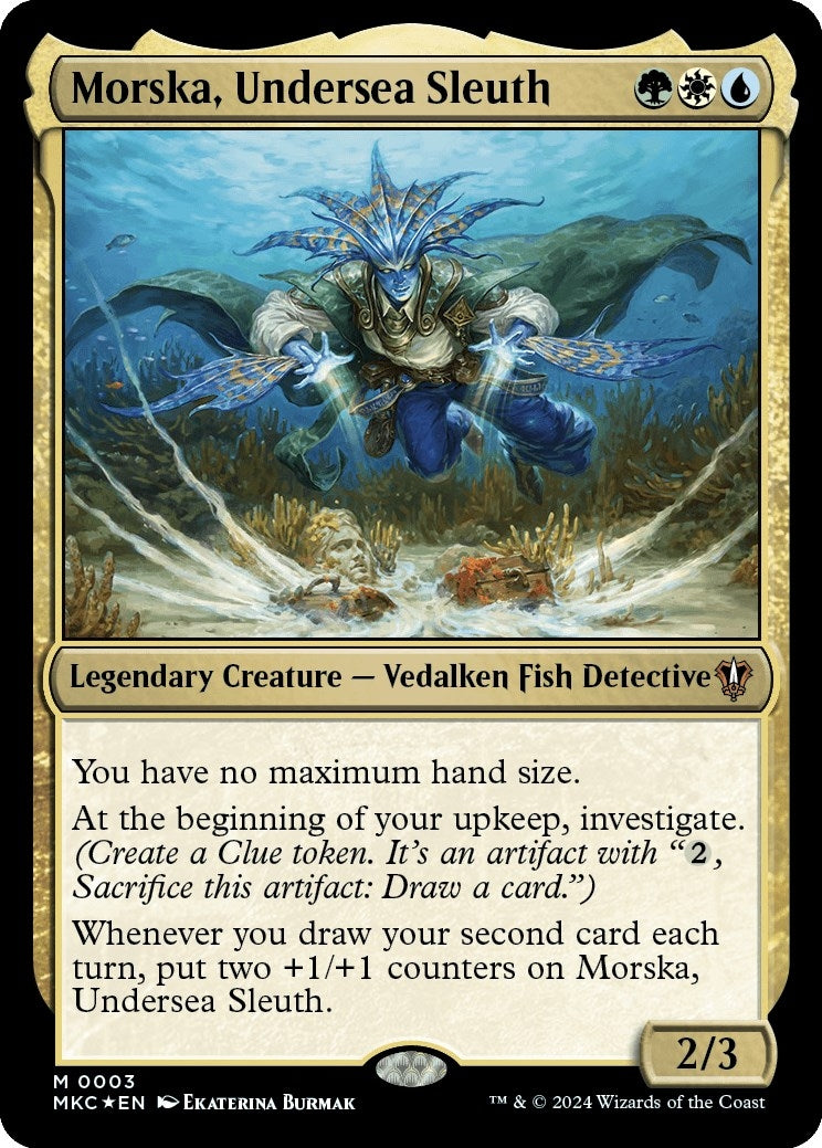 Image for Morska, Undersea Sleuth (3) [Murders at Karlov Manor] - Magic: The Gathering