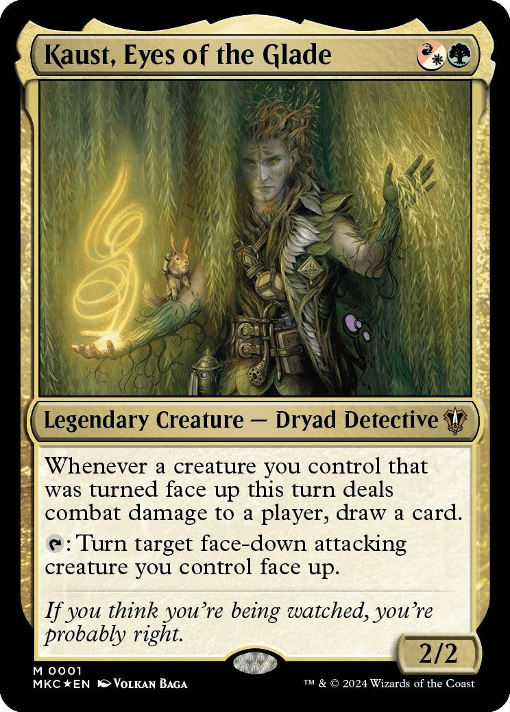 Image for Kaust, Eyes of the Glade (1) [Murders at Karlov Manor] - Magic: The Gathering