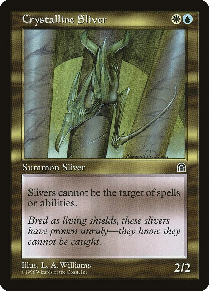 Image for Crystalline Sliver [Stronghold] - Magic: The Gathering