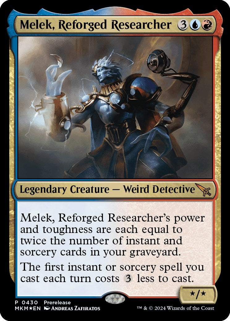 Image for Melek, Reforged Researcher (430) [Prerelease Cards] - Magic: The Gathering