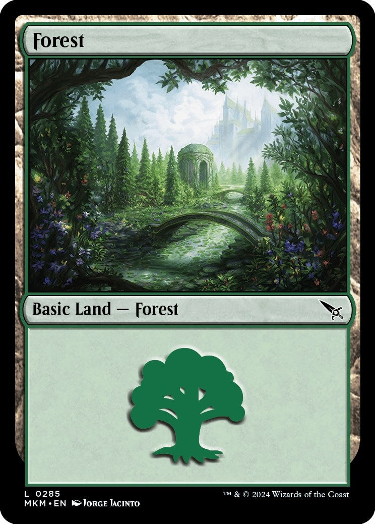 Image for Forest (0285) (285) [Murders at Karlov Manor] - Magic: The Gathering