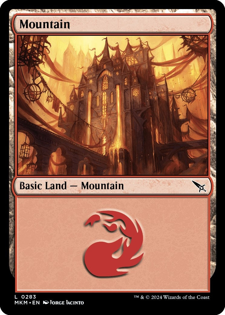 Image for Mountain (0283) (283) [Murders at Karlov Manor] - Magic: The Gathering