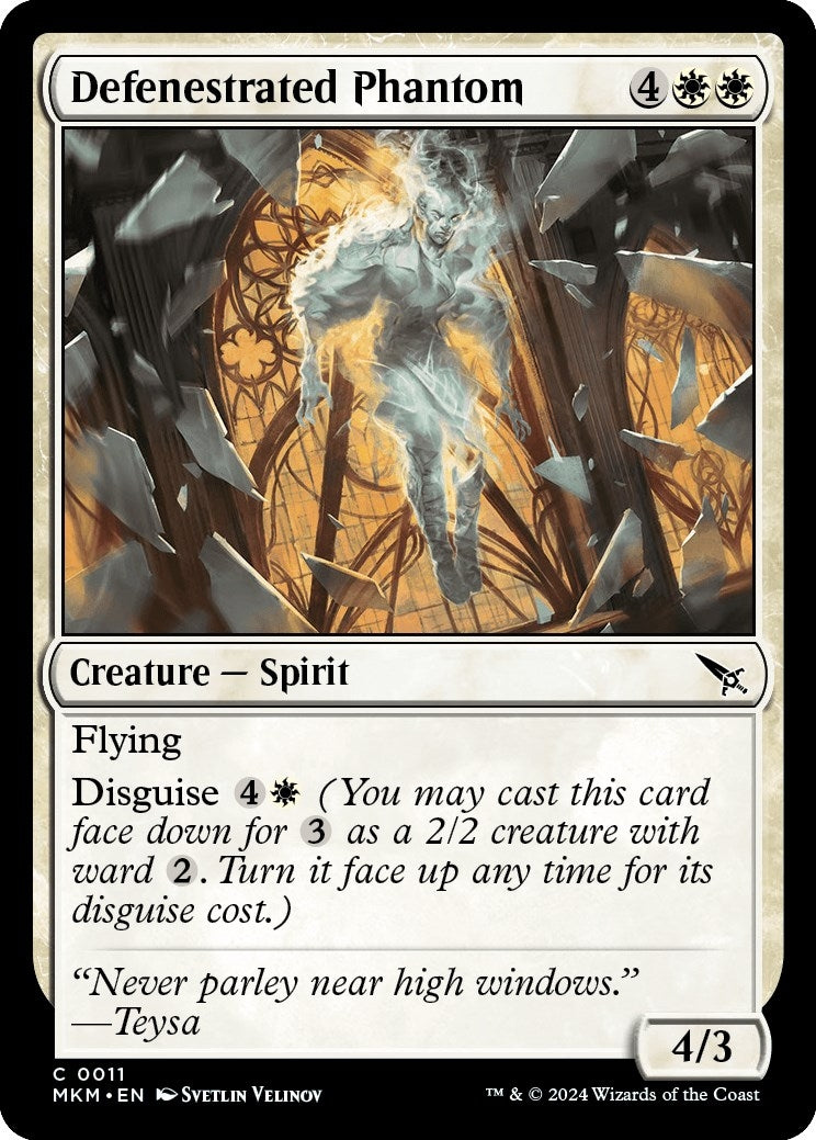 Image for Defenestrated Phantom (11) [Murders at Karlov Manor] - Magic: The Gathering