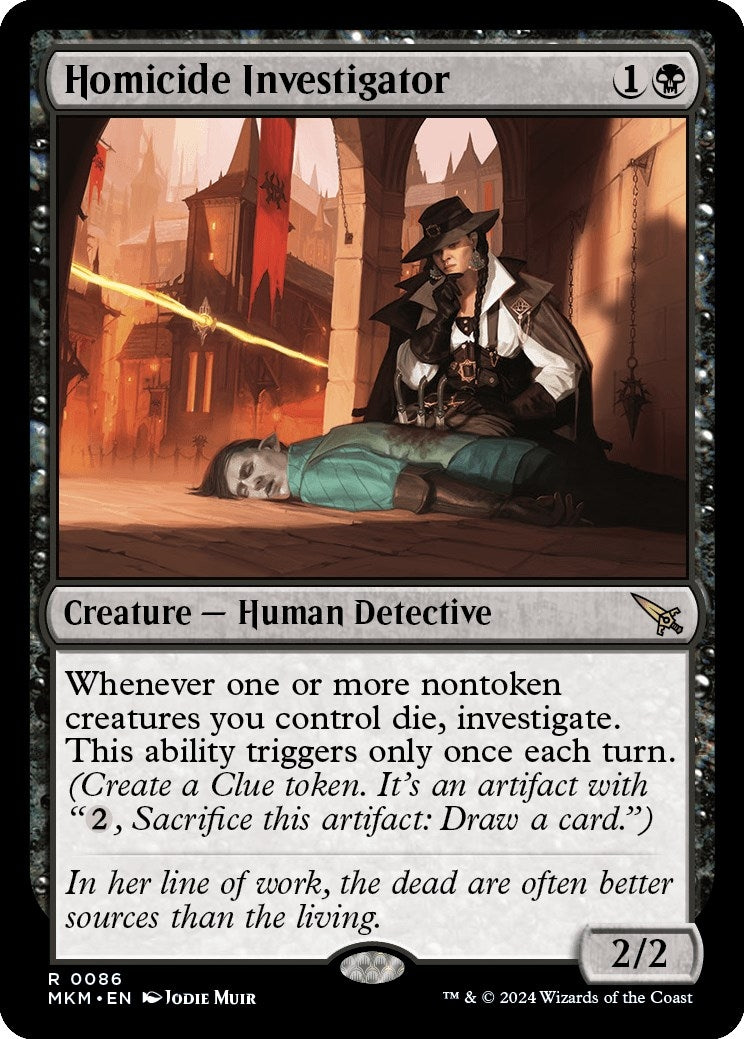 Image for Homicide Investigator (86) [Murders at Karlov Manor] - Magic: The Gathering