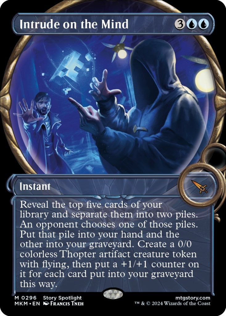 Image for Intrude on the Mind (Showcase) (296) [Murders at Karlov Manor] - Magic: The Gathering
