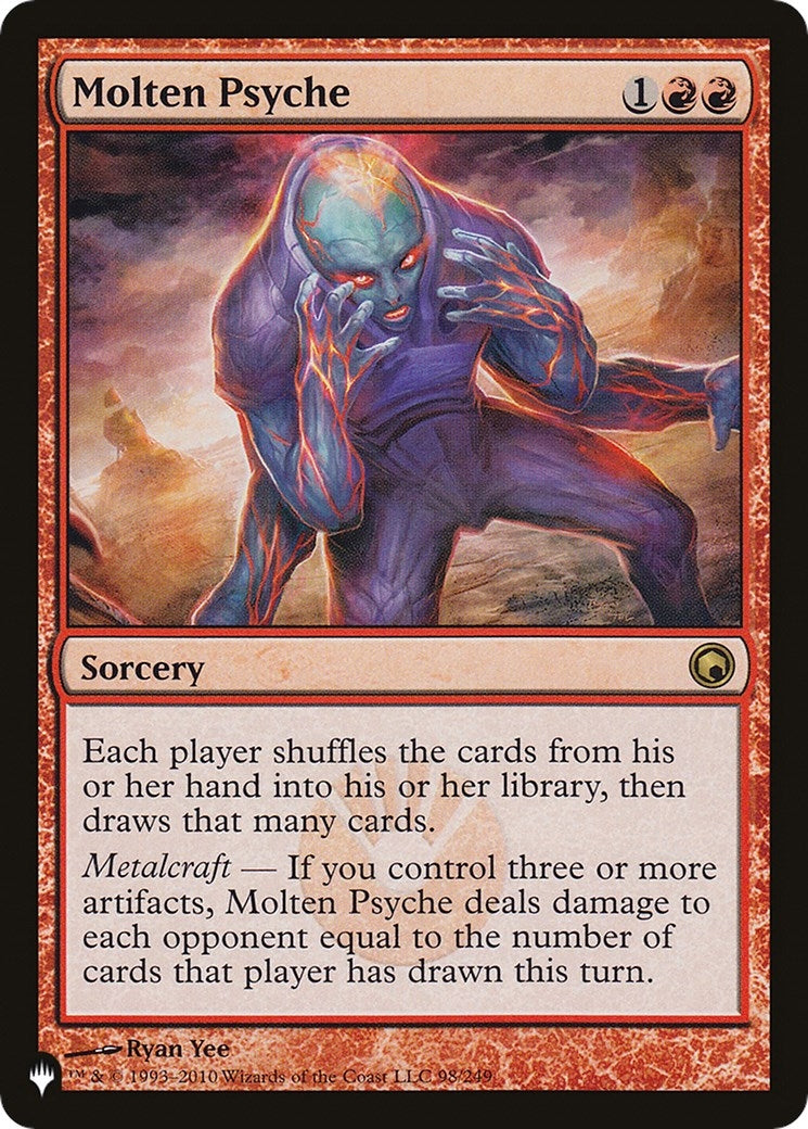 Image for Molten Psyche (98/249) [The List Reprints] - Magic: The Gathering