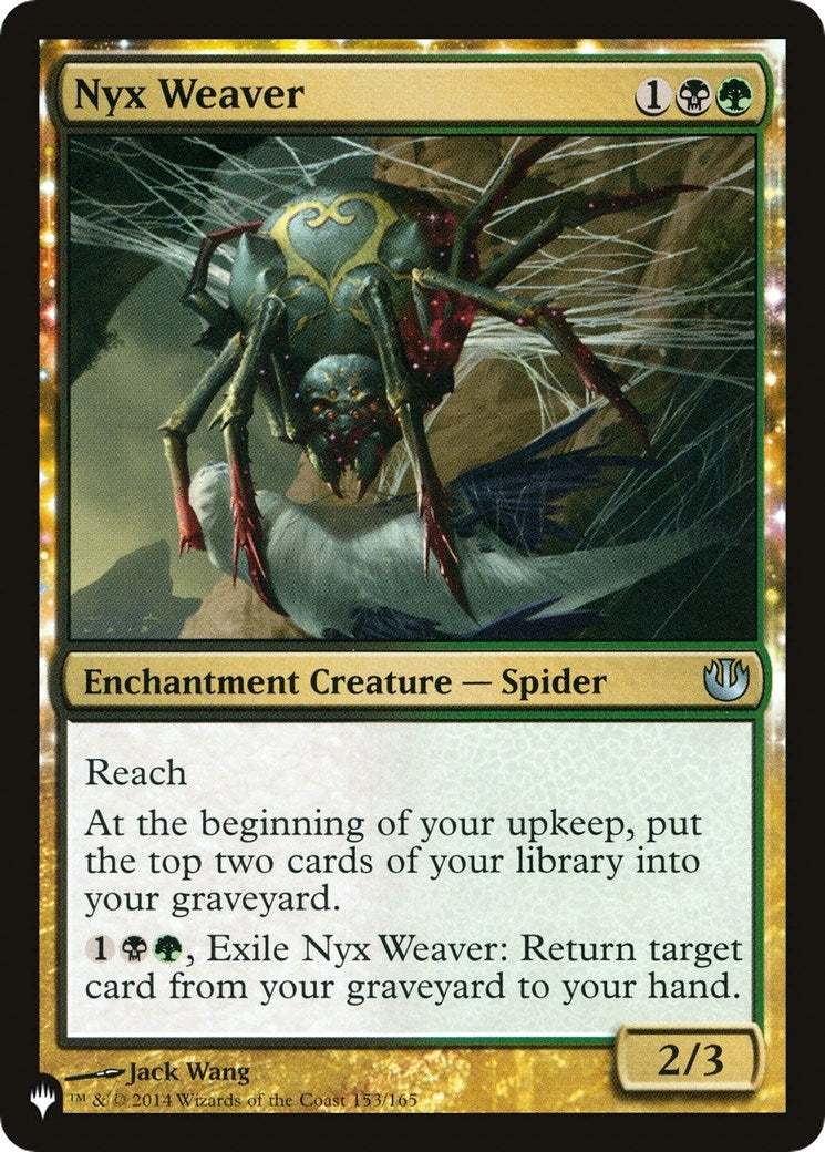 Nyx Weaver (153/165) [The List Reprints]