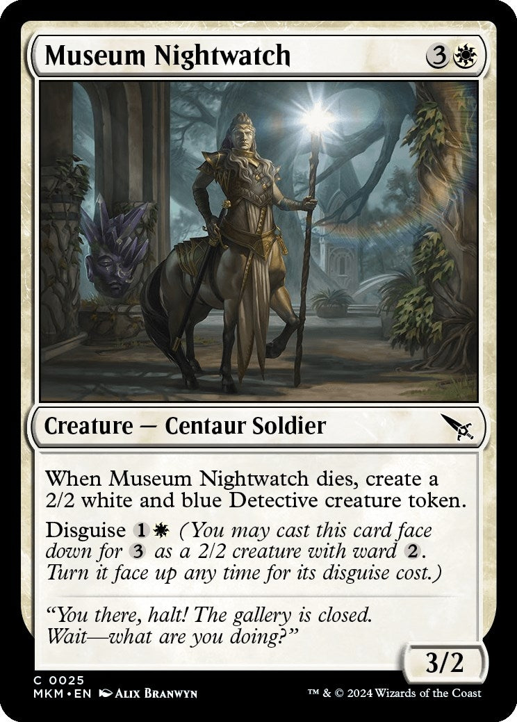 Image for Museum Nightwatch (25) [Murders at Karlov Manor] - Magic: The Gathering