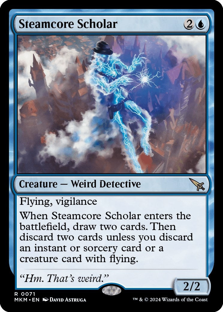 Image for Steamcore Scholar (71) [Murders at Karlov Manor] - Magic: The Gathering