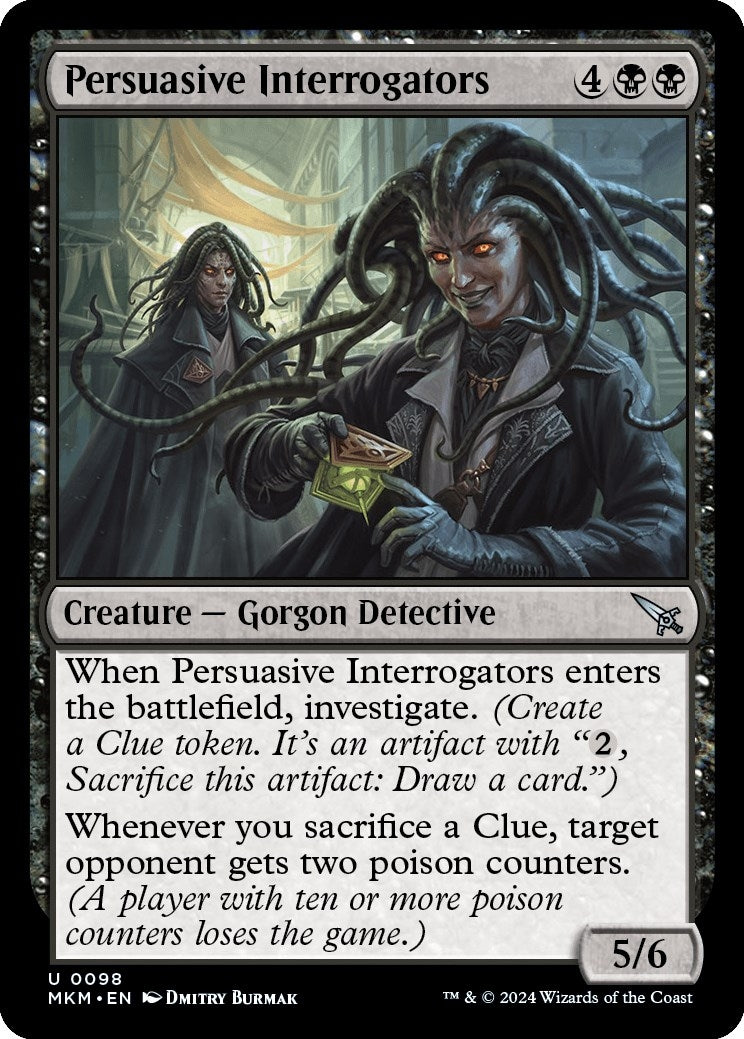 Image for Persuasive Interrogators (98) [Murders at Karlov Manor] - Magic: The Gathering