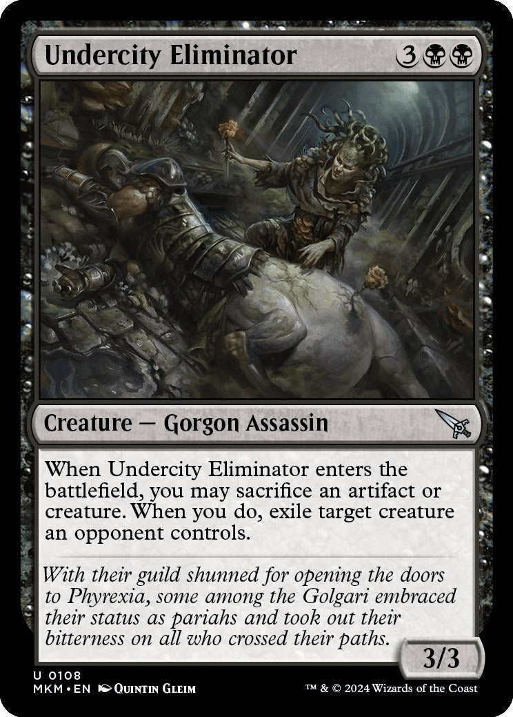 Image for Undercity Eliminator (108) [Murders at Karlov Manor] - Magic: The Gathering