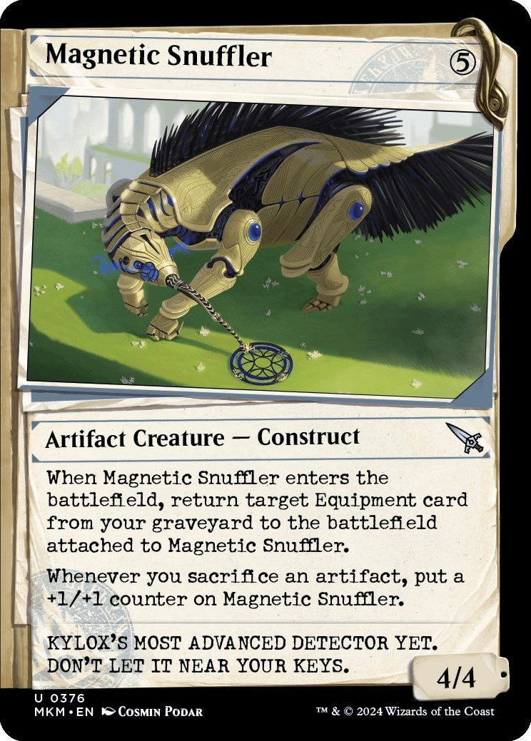 Image for Magnetic Snuffler (Showcase) (376) [Murders at Karlov Manor] - Magic: The Gathering