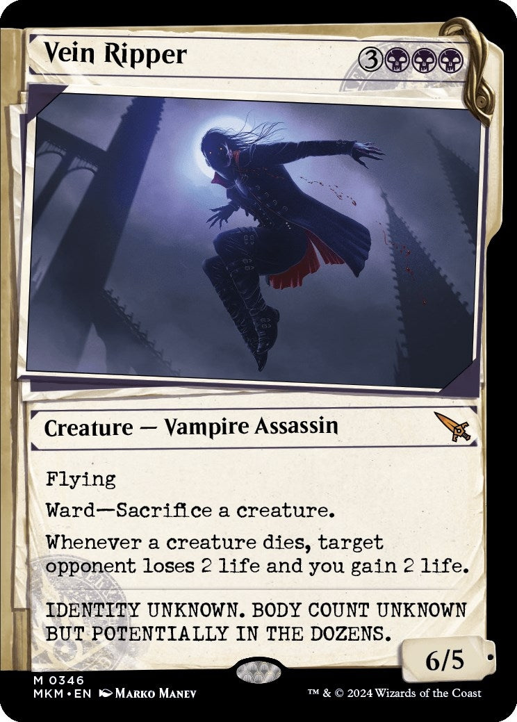 Image for Vein Ripper (Showcase) (346) [Murders at Karlov Manor] - Magic: The Gathering