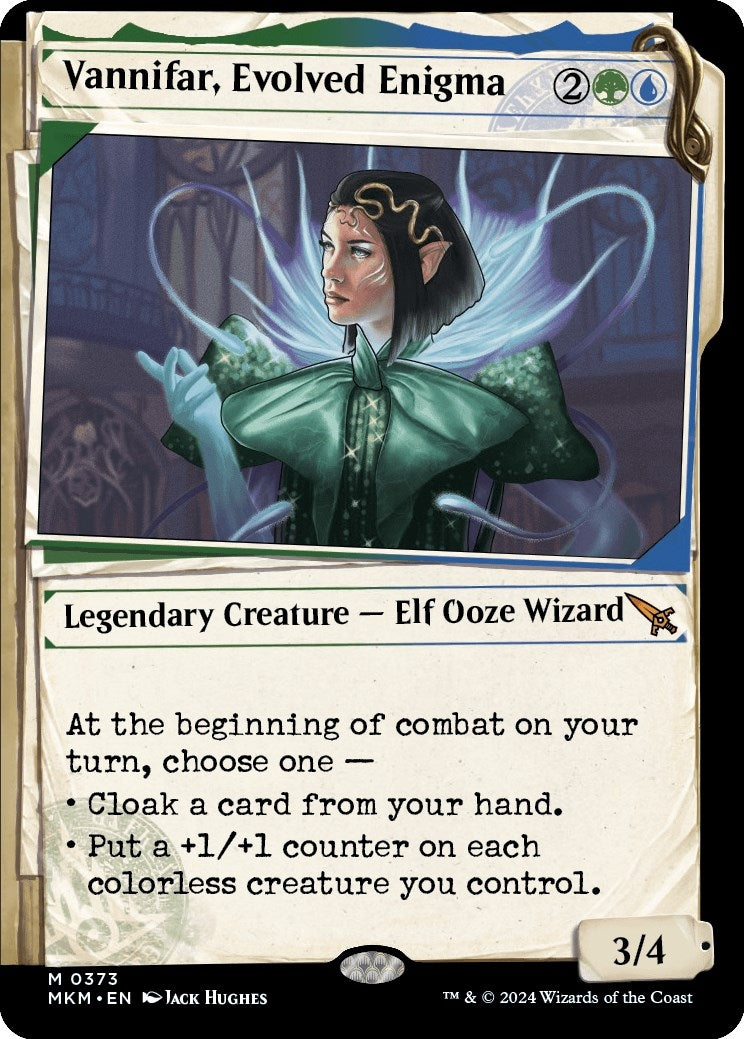 Image for Vannifar, Evolved Enigma (Showcase) (0373) (373) [Murders at Karlov Manor] - Magic: The Gathering
