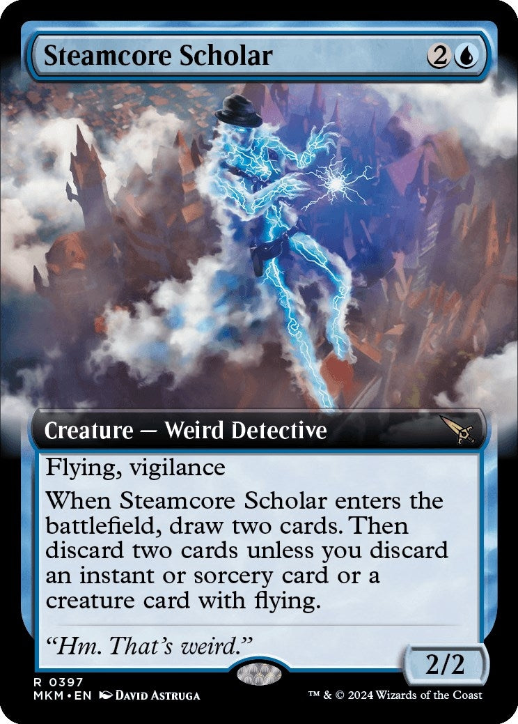 Steamcore Scholar (Extended Art) (397) [Murders at Karlov Manor]