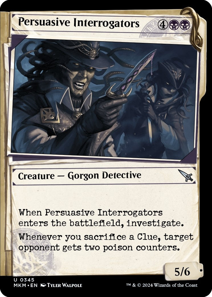 Image for Persuasive Interrogators (Showcase) (345) [Murders at Karlov Manor] - Magic: The Gathering