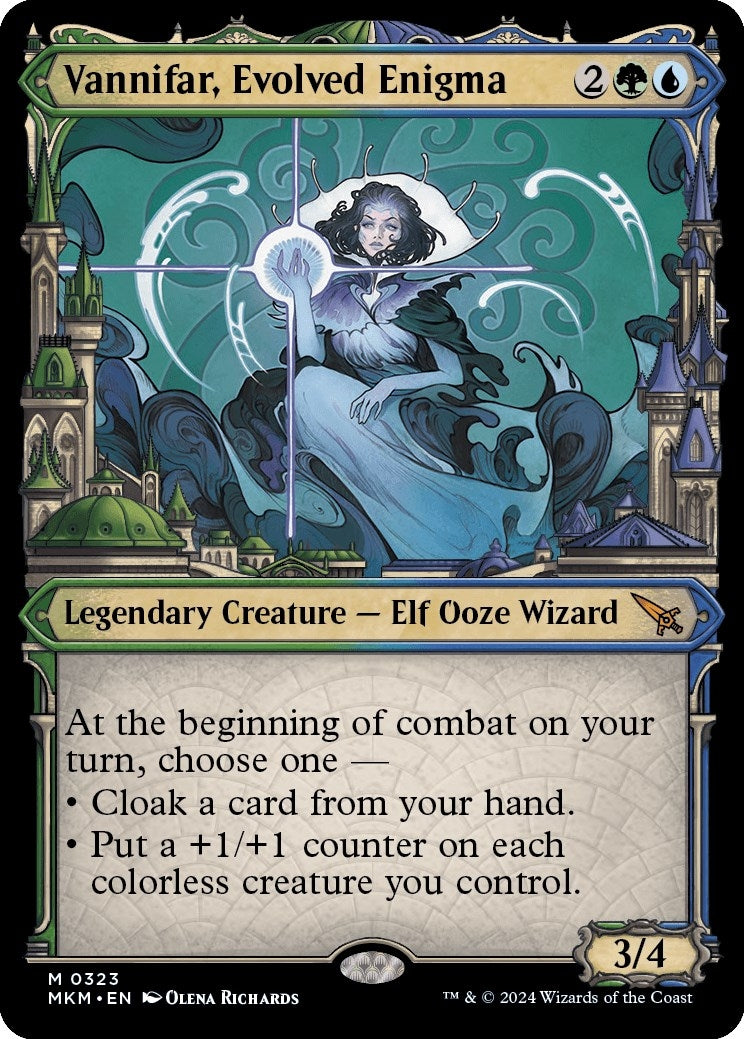 Image for Vannifar, Evolved Enigma (Showcase) (0323) (323) [Murders at Karlov Manor] - Magic: The Gathering