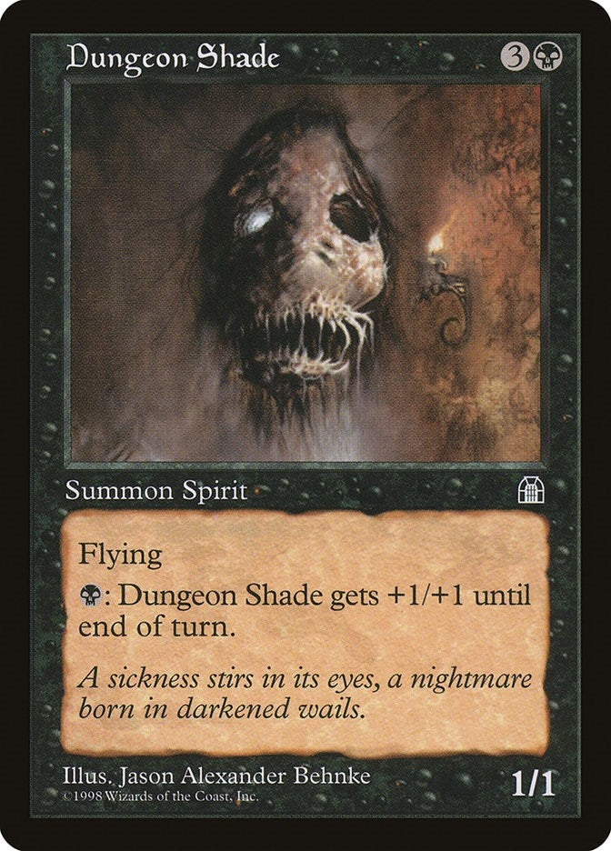 Image for Dungeon Shade [Stronghold] - Magic: The Gathering