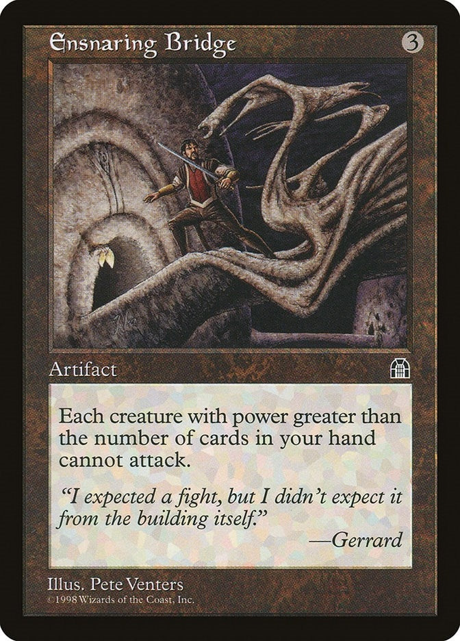 Image for Ensnaring Bridge [Stronghold] - Magic: The Gathering