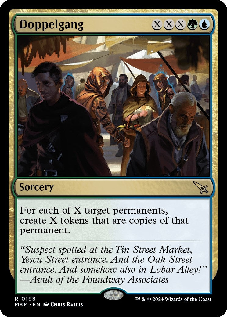 Image for Doppelgang (198) [Murders at Karlov Manor] - Magic: The Gathering