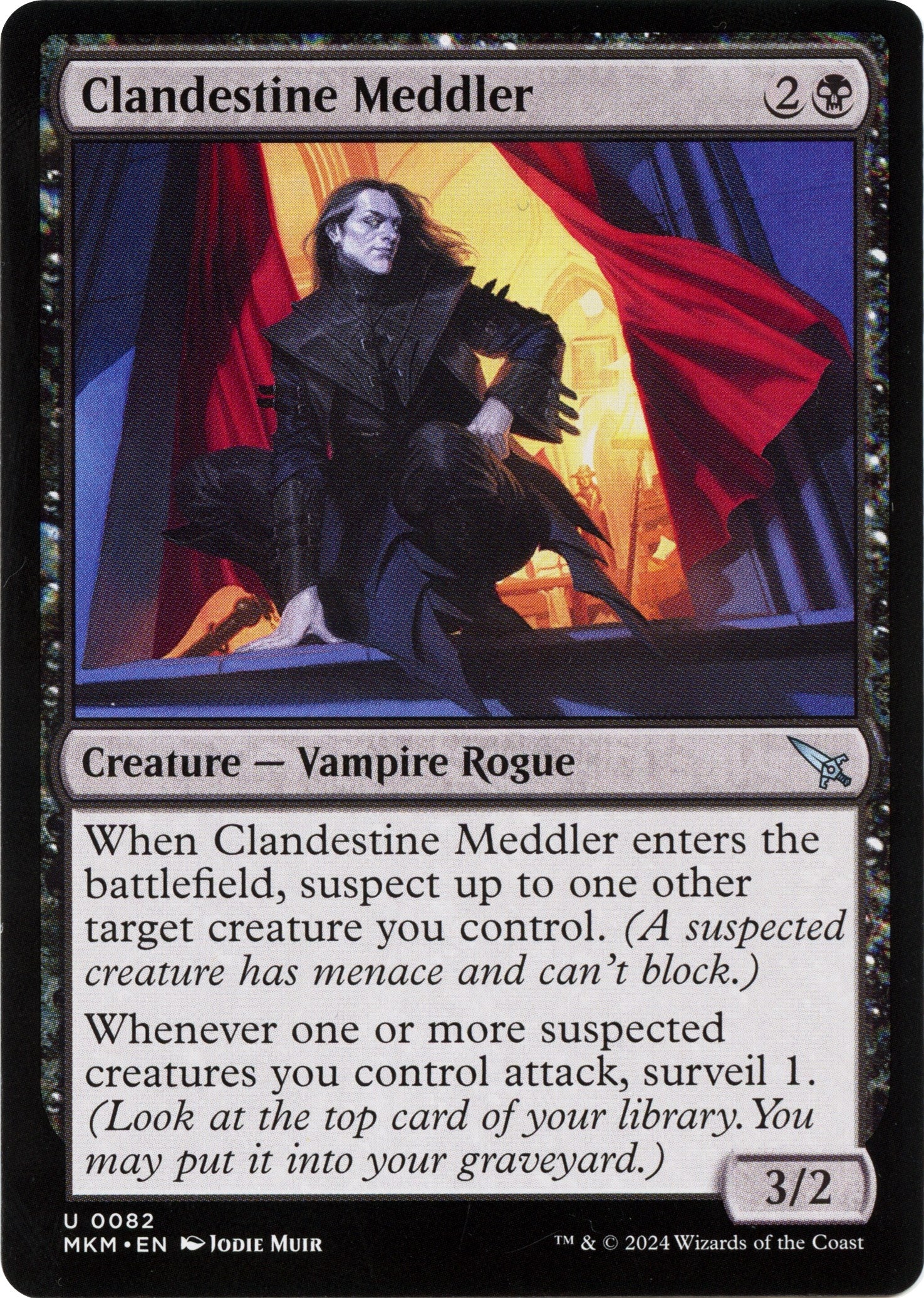 Image for Clandestine Meddler (a) (82) [Murders at Karlov Manor] - Magic: The Gathering