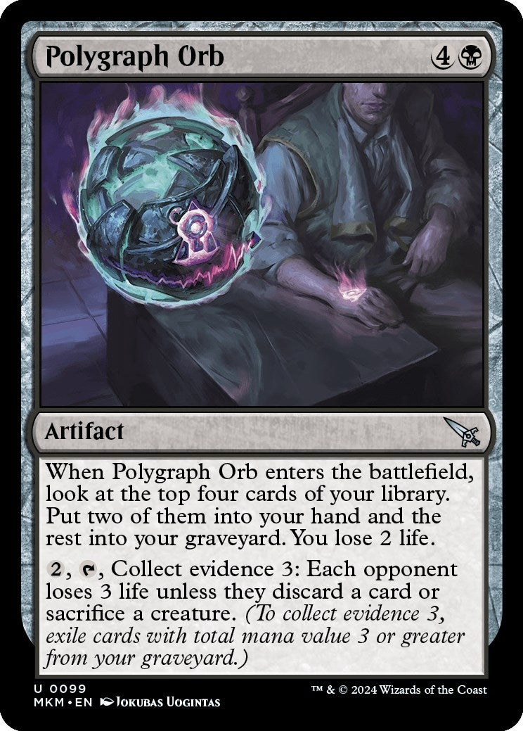 Image for Polygraph Orb (99) [Murders at Karlov Manor] - Magic: The Gathering