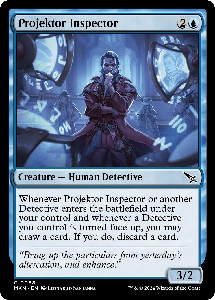 Image for Projektor Inspector (68) [Murders at Karlov Manor] - Magic: The Gathering