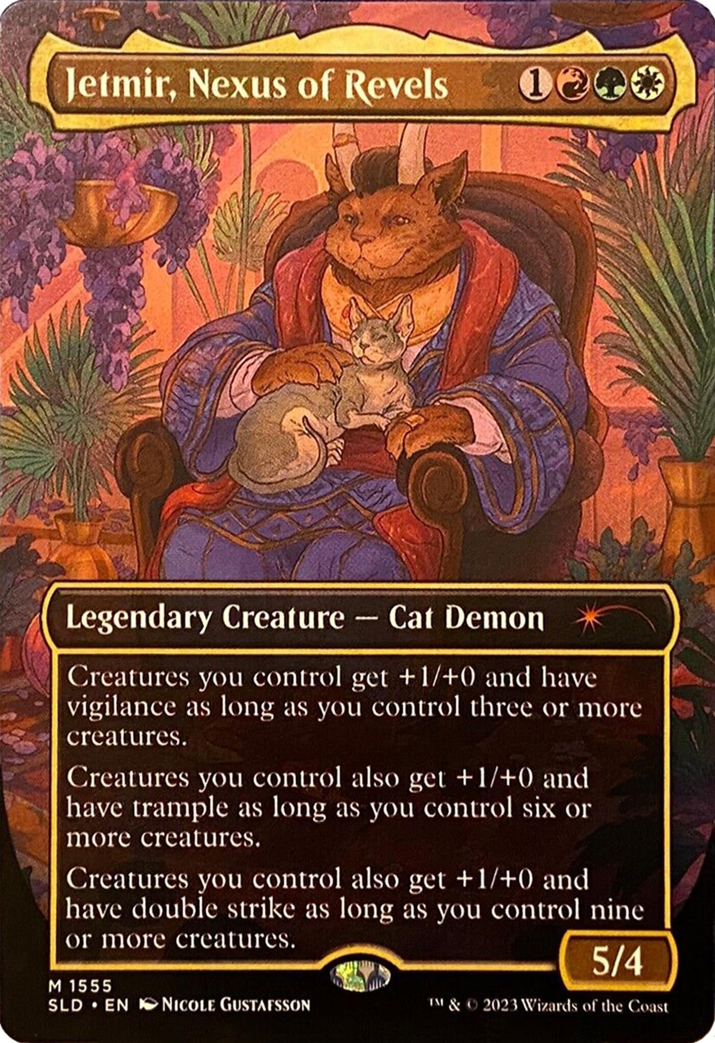 Image for Jetmir, Nexus of Revels (Display Commander) - Thick Stock (1555) [Secret Lair Drop Series] - Magic: The Gathering