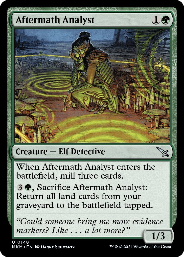 Image for Aftermath Analyst (148) [Murders at Karlov Manor] - Magic: The Gathering