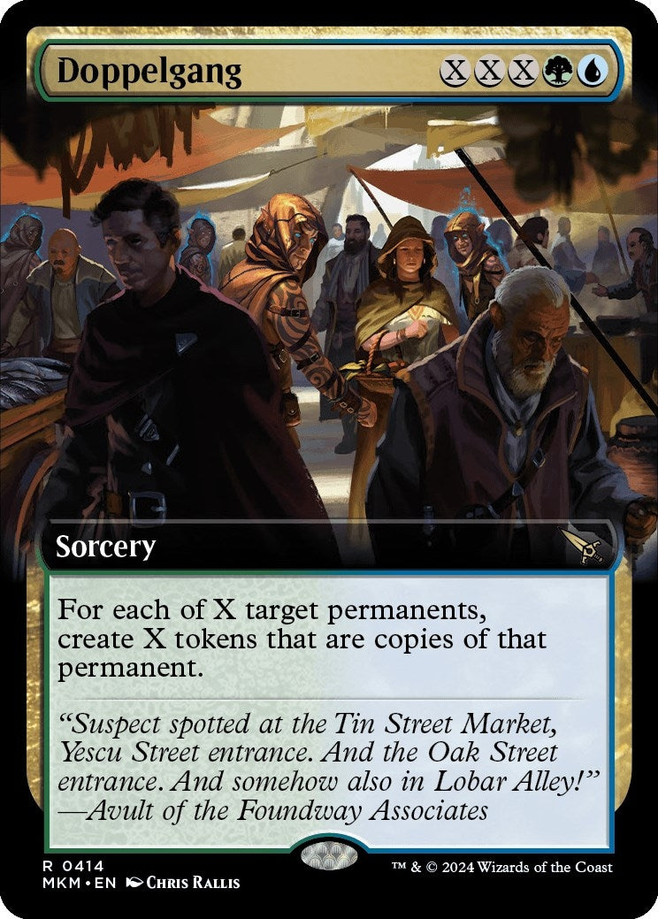 Image for Doppelgang (Extended Art) (414) [Murders at Karlov Manor] - Magic: The Gathering