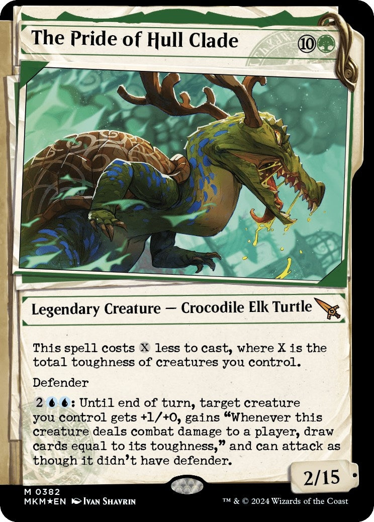 Image for The Pride of Hull Clade (Showcase) (Invisible Ink) (382) [Murders at Karlov Manor] - Magic: The Gathering