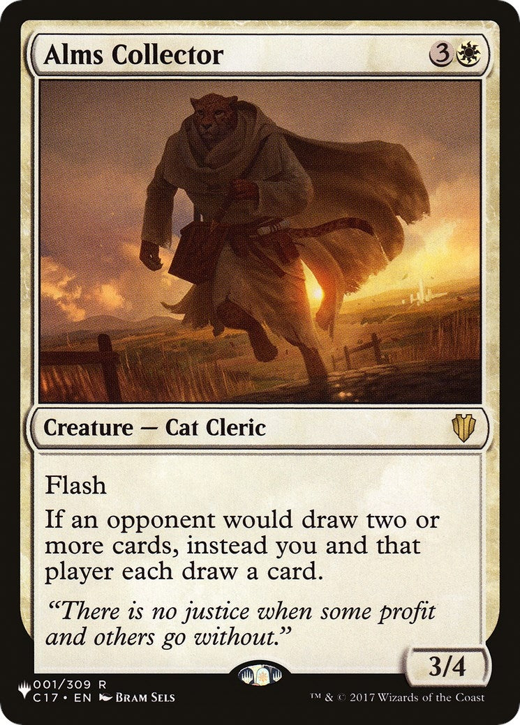 Image for Alms Collector (001/309) [The List Reprints] - Magic: The Gathering