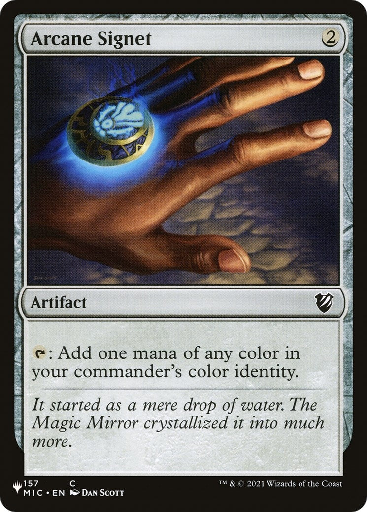Image for Arcane Signet (MIC) (157/038) [The List Reprints] - Magic: The Gathering