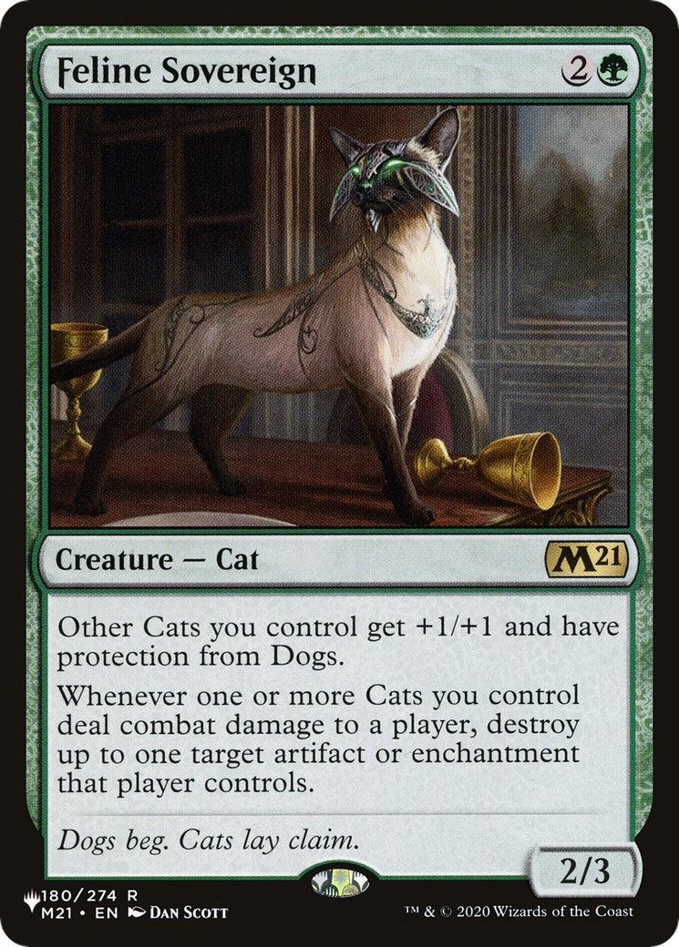 Image for Feline Sovereign (180) [The List Reprints] - Magic: The Gathering