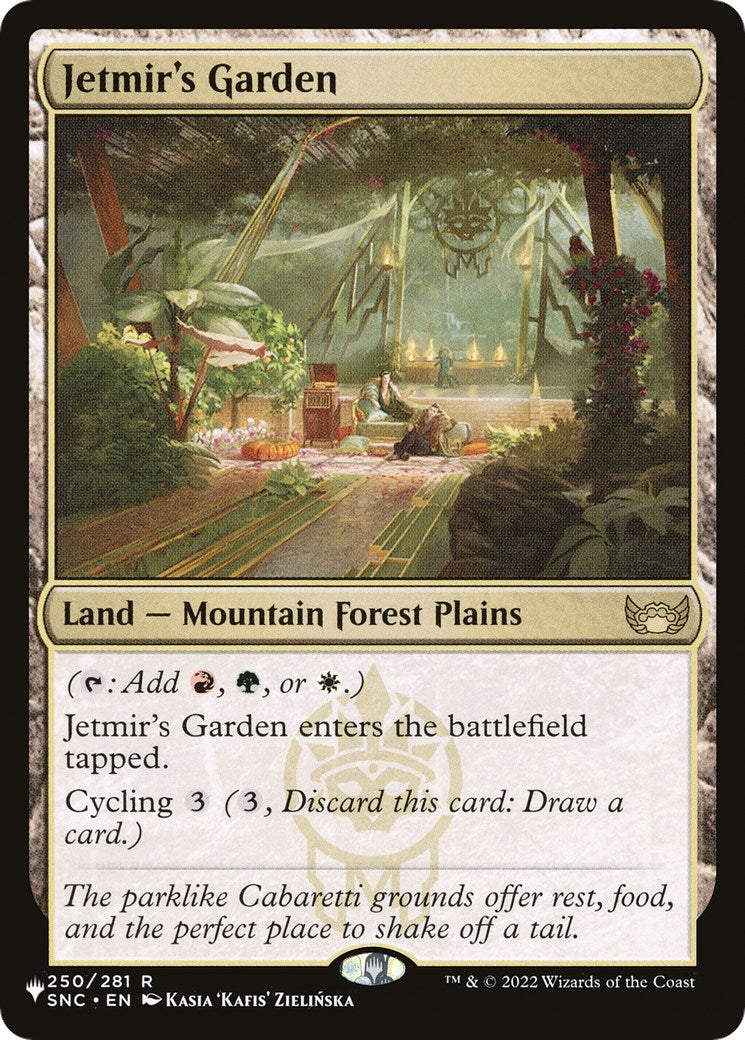 Image for Jetmir's Garden (250/281) [The List Reprints] - Magic: The Gathering